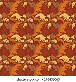 Abstract wallpaper. Seamless. Vector illustration