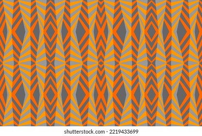 Abstract wallpaper with seamless zigzag stripes ornament