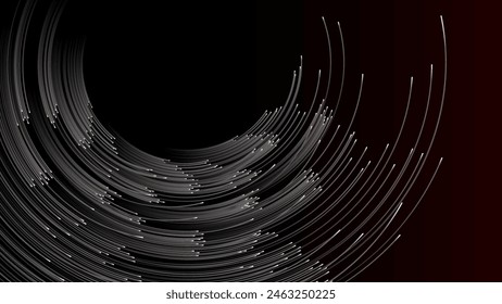 Abstract wallpaper of star trajectory movement