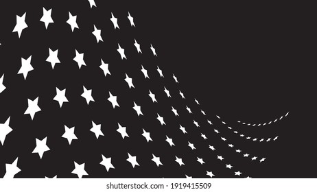Abstract wallpaper with star waves, Vector illustration, EPS 10