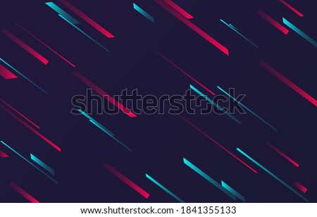 Abstract wallpaper. A stream of randomly flying lines. Social media concept. Vector illustration. EPS 10