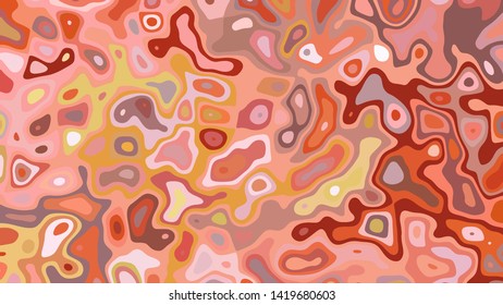 Abstract wallpaper stylized as the surface of the red planet. vector