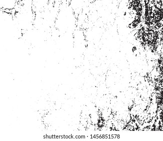Abstract wallpaper texture backgrounds, Black and white pattern of spots, cracks, dots, chips. Vector monochrome print