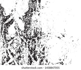 Abstract wallpaper texture backgrounds, Black and white pattern of spots, cracks, dots, chips. Vector monochrome print