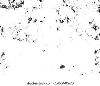 Abstract wallpaper texture backgrounds, Black and white pattern of spots, cracks, dots, chips. Vector monochrome print