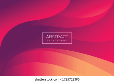  Abstract wallpaper with wavy colorful shapes red.