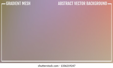 Abstract warm background motion blur. Natural bright colors. Poster With Gradient Mesh
