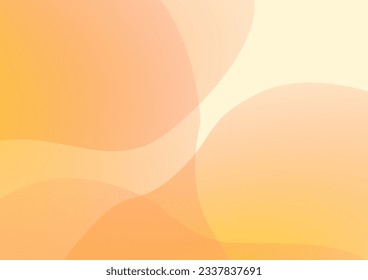 An abstract warm colored ombre curvy shapes wallpaper