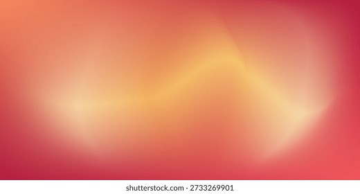 Abstract Warm Gradient Light Background With Soft Glow And Blur Effect