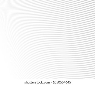 Abstract warped Diagonal Striped Background. Vector curved twisted slanting, waved lines texture. Brand new style for your business design.