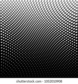 Abstract warped Diagonal Striped Background . Vector curved twisted slanting, waved lines texture