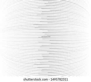 Abstract warped Diagonal Striped Background. Vector curved twisted slanting, waved lines texture. Brand new style for your business design.