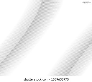 Abstract warped Diagonal Striped Background. Vector curved twisted slanting, waved lines texture. Brand new style for your business design.
