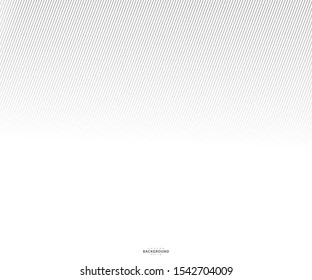 Abstract warped Diagonal Striped Background. Vector curved twisted slanting template for your ideas, monochromatic lines texture, waved lines texture.