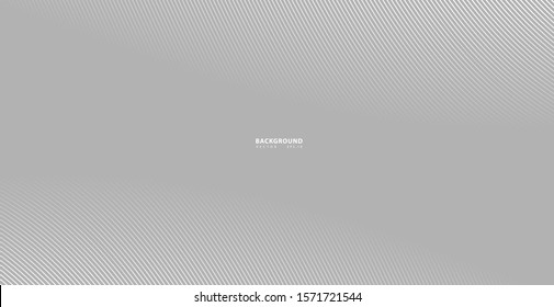 Abstract warped Diagonal Striped Background. Vector curved twisted slanting, waved lines texture. Brand new style for your business design.