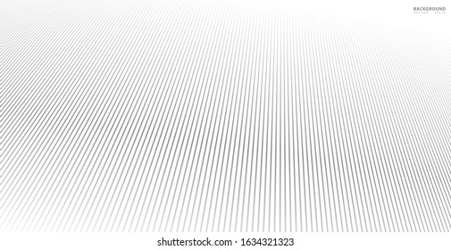 Abstract warped Diagonal Striped Background. Vector curved twisted slanting, waved lines texture. Brand new style for your business design.