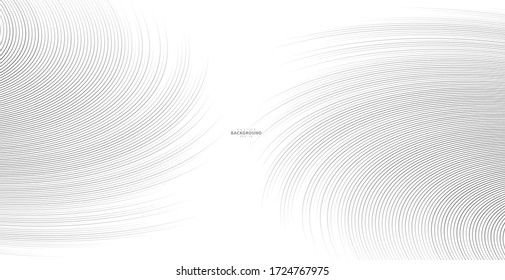Abstract warped Diagonal Striped Background. Vector curved twisted slanting, waved lines texture. Brand new style for your business design.