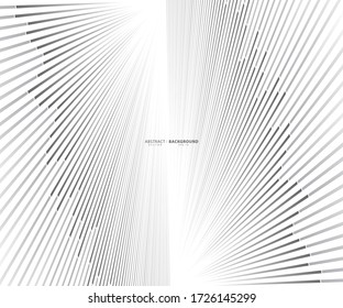 Abstract warped Diagonal Striped Background. Vector curved twisted slanting, waved lines texture. Brand new style for your business design.