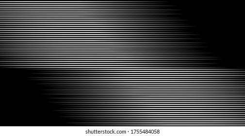 Abstract warped Diagonal Striped Background. Vector curved twisted slanting, waved lines texture. Brand new style for your business design.