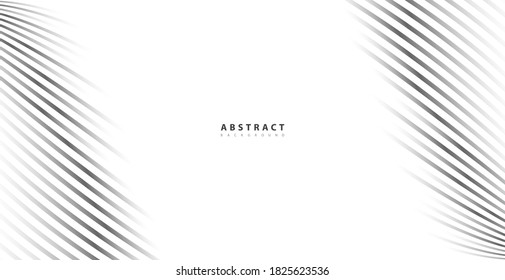 Abstract warped Diagonal Striped Background. Vector curved twisted slanting, waved lines texture. Brand new style for your business design.