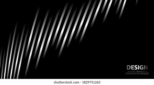 Resumen deformado fondo diagonal rayado. Sentido de inclinación curvada de vectores, textura de líneas onduladas. Nuevo estilo para su diseño de negocio.