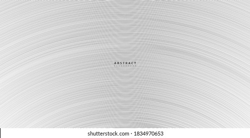 Abstract warped Diagonal Striped Background. Vector curved twisted slanting, waved lines texture. Brand new style for your business design.