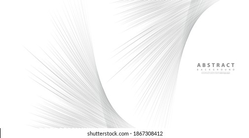 Abstract warped Diagonal Striped Background. Vector curved twisted slanting, waved lines pattern. Brand new style for your business design