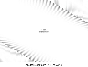 Abstract warped Diagonal Striped Background. Vector curved twisted slanting, waved lines pattern. Brand new style for your business design