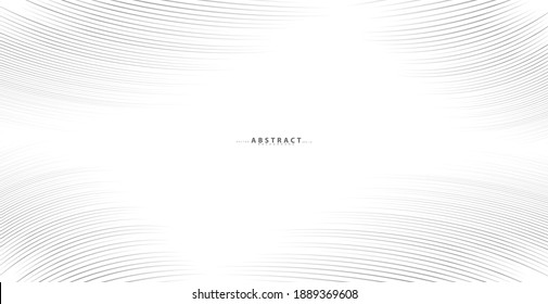 Abstract warped Diagonal Striped Background. Vector curved twisted slanting, waved lines pattern. Brand new style for your business design