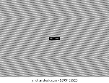 Abstract warped Diagonal Striped Background. Vector curved twisted slanting, waved lines pattern. Brand new style for your business design