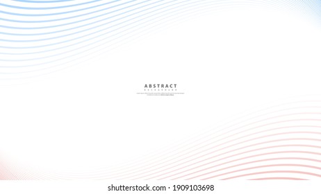 Abstract warped Diagonal Striped Background. Vector curved twisted slanting, waved lines pattern. Brand new style for your business design