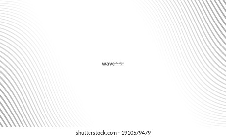 Abstract warped Diagonal Striped Background. Vector curved twisted slanting, waved lines pattern. Brand new style for your business design