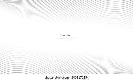 Abstract warped Diagonal Striped Background. Vector curved twisted slanting, waved lines pattern. Brand new style for your business design