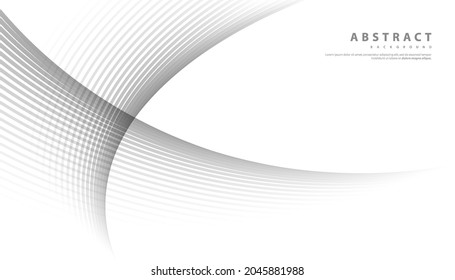 Abstract warped Diagonal Striped Background. Vector curved pattern. Brand new style for your business design