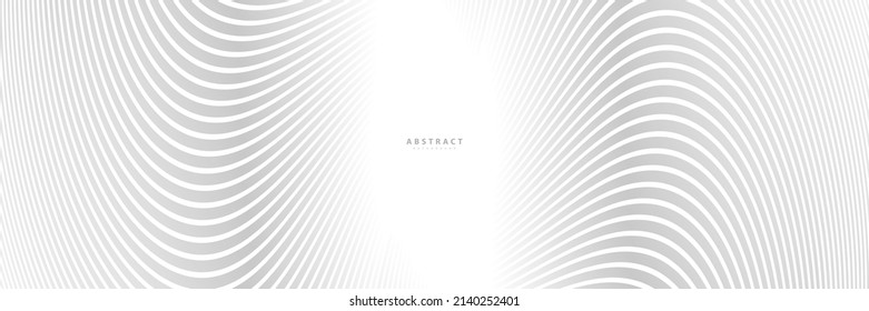 Abstract warped Diagonal Striped Background. Vector curved twisted slanting, waved lines texture. Brand new style for your business design.