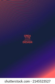 Abstract warped Diagonal Striped Background. Vector curved twisted slanting, waved lines texture. Brand new style for your business design.