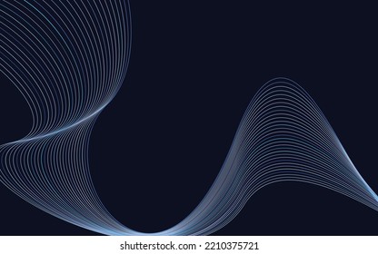 Resumen deformado fondo diagonal rayado. Traslado curvo vectorial. patrón de líneas onduladas. Nuevo estilo para el diseño de su negocio