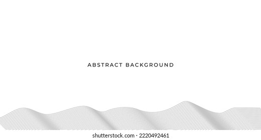 Abstract warped Diagonal Striped Background. Vector curved twisted slanting, waved lines pattern. Brand new style for your business design