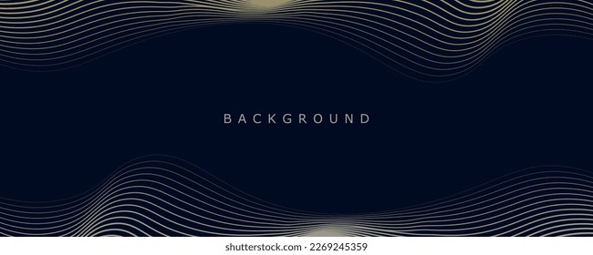 Abstract warped Diagonal Striped Background. Vector curved twisted slanting, waved lines pattern. Brand new style for your business design