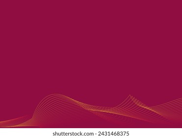 Abstract warped Diagonal Striped Background. Vector curved twisted slanting, waved lines pattern. Template background ready to use.