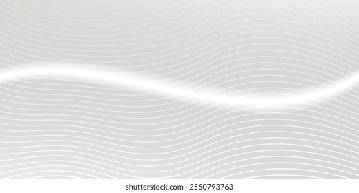 Abstract warped Diagonal Striped Background. Vector curved twisted slanting, waved lines pattern.