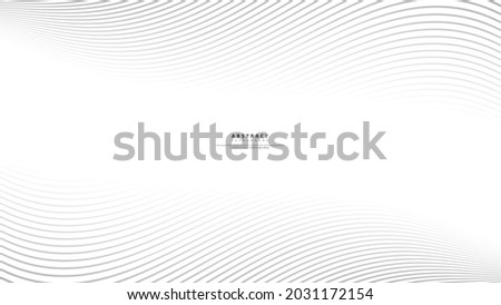 Abstract warped Diagonal Striped Background. Vector curved twisted slanting, waved lines pattern. Brand new style for your business design
