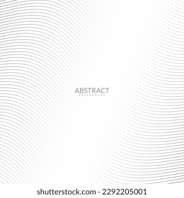 abstract warped gradient line pattern vector illustration.