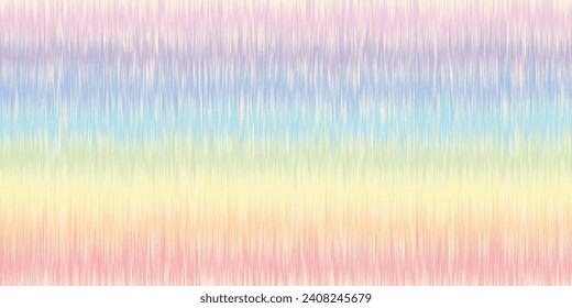 Abstract Washed Digital Watercolor Painting stripe brush seamless pattern background.Boho Camouflage Strokes Tie Dye Batik. Ombre gradient multicolor for surface print ikat gradient tileable wallpaper