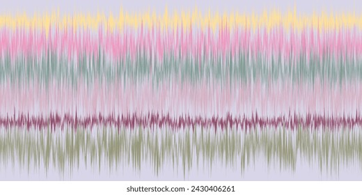 Abstract Washed Digital Watercolor Painting stripe brush seamless pattern background.Boho Camouflage Strokes Tie Dye Batik. Ombre gradient multicolor for surface print ikat gradient tileable wallpaper