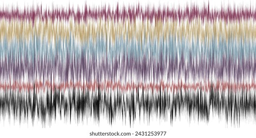 Abstract Washed Digital Watercolor Painting stripe brush seamless pattern background.Boho Camouflage Strokes Tie Dye Batik. Ombre gradient multicolor for surface print ikat gradient tileable wallpaper