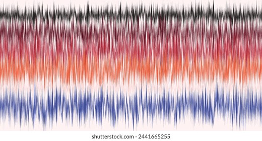 Abstract Washed Digital Watercolor Painting stripe brush seamless pattern background.Boho Camouflage Strokes Tie Dye Batik. Ombre gradient multicolor for surface print ikat gradient tileable wallpaper