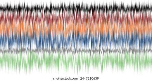Abstract Washed Digital Watercolor Painting stripe brush seamless pattern background.Boho Camouflage Strokes Tie Dye Batik. Ombre gradient multicolor for surface print ikat gradient tileable wallpaper