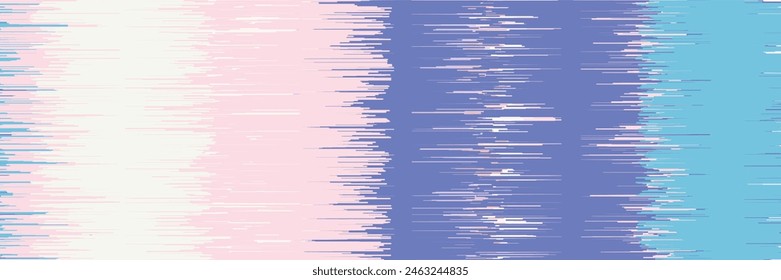 Abstract Washed Digital Watercolor Painting Stripe Brush Seamless Pattern background.boho Camouflage Strokes Tie Dye Batik. Ombre Gradient Multicolor for Surface Print Ikat Gradient Tileable Wallpaper