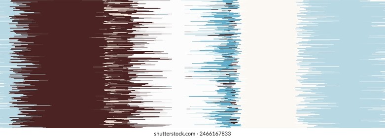 Abstract Washed Digital Watercolor Painting Stripe Brush Seamless Pattern background.boho Camouflage Strokes Tie Dye Batik. Ombre Gradient Multicolor for Surface Print Ikat Gradient Tileable Wallpaper